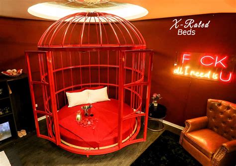 Made To Order Round Cage Bed With Door – XRated Beds